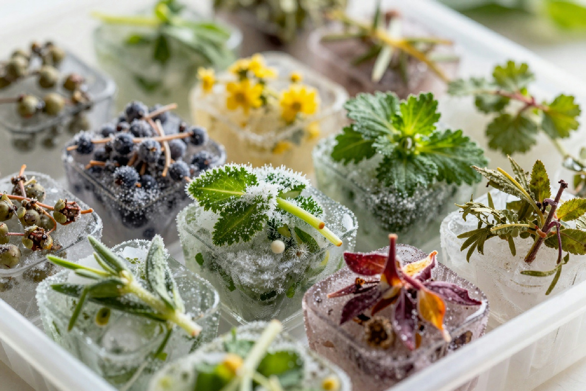 Congelare erbe aromatiche per mantenere intatti profumi e sapori tutto l'anno: il trucco da chef