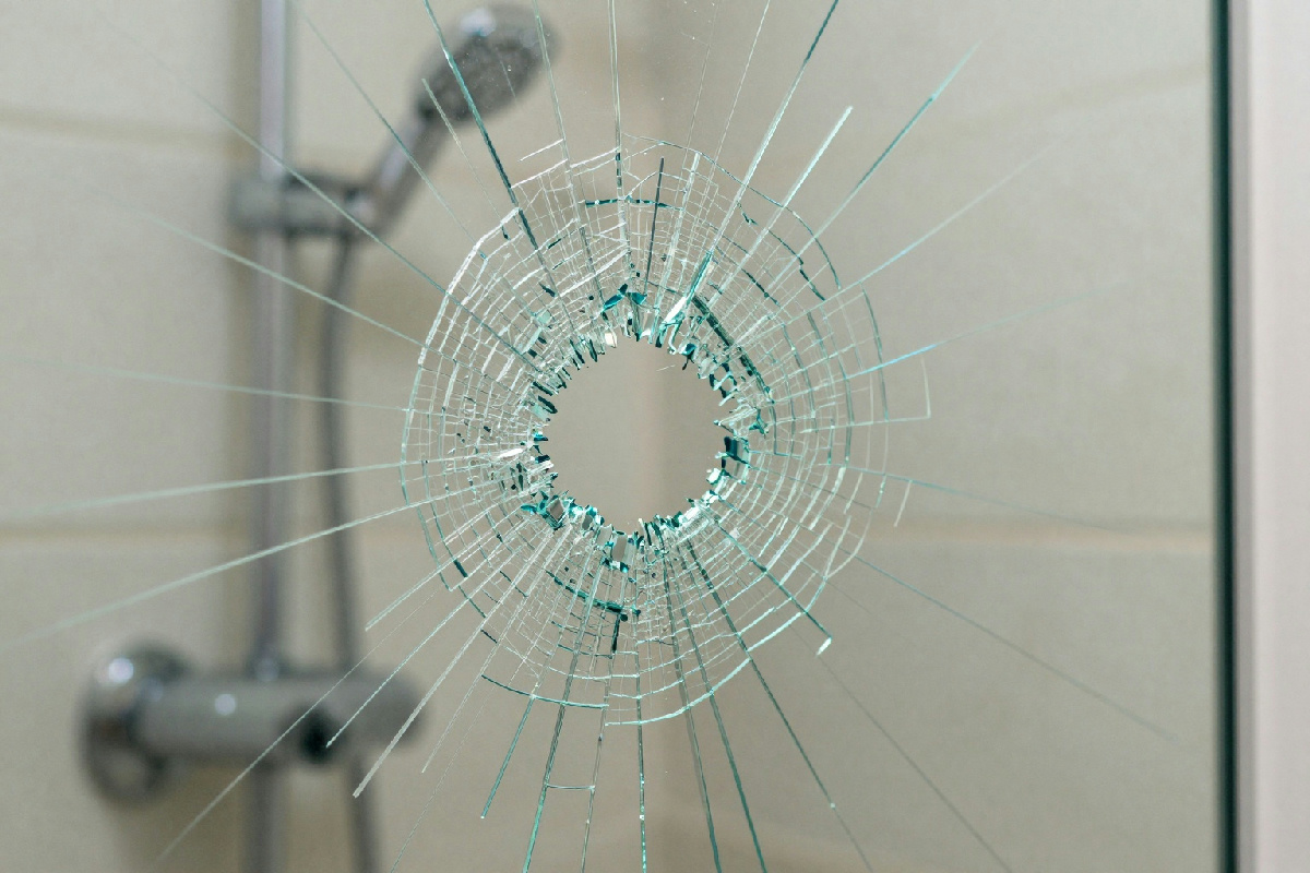 Hai mai pensato che il vetro della doccia potesse esplodere da solo? Ecco le cause da considerare