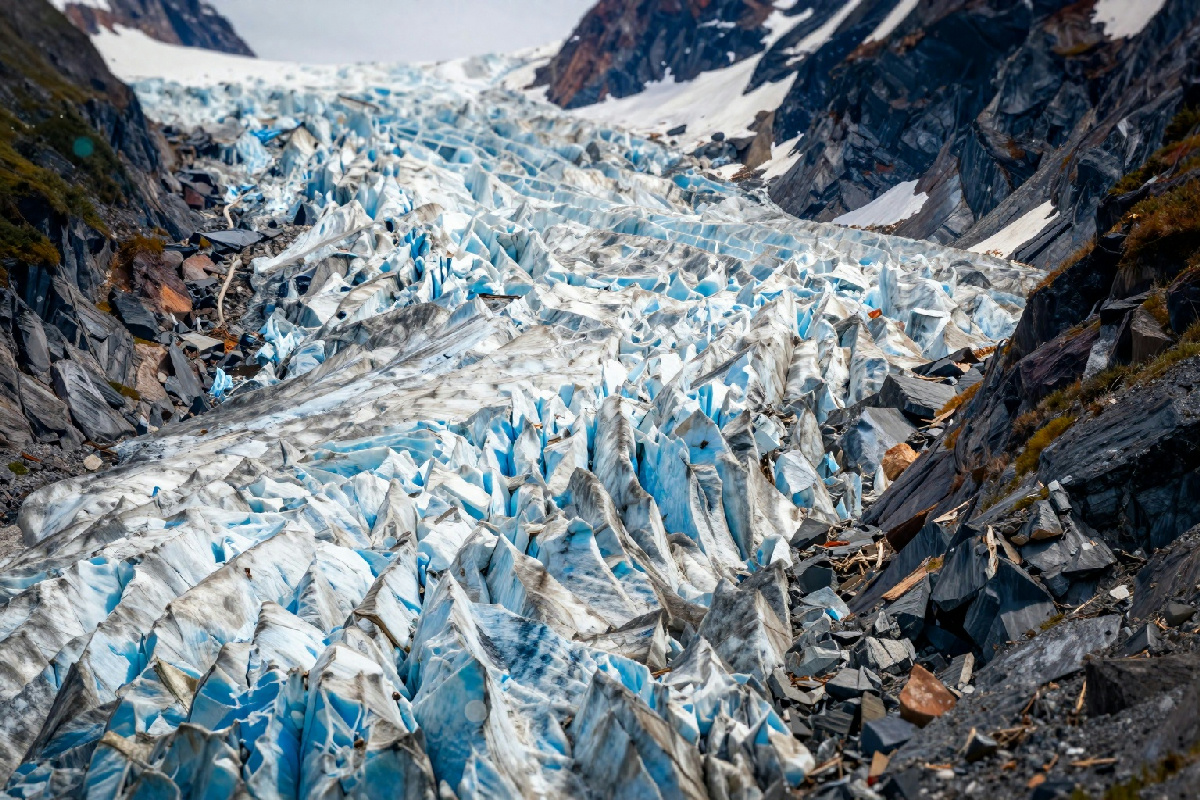 Sembra incredibile, ma un ghiacciaio sta crescendo mentre il pianeta affronta il riscaldamento climatico